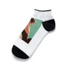 AQUAMETAVERSEのティファニーでお茶を　Hime  2530 Ankle Socks