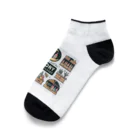 MOONY'S Wine Closetの夢心地な月夜の小さなワイン屋さん Ankle Socks