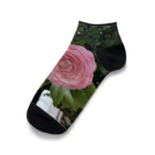 AQUAMETAVERSEの花ブローチ アメジスト2846 Ankle Socks