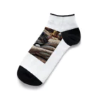 Ten117の眠たい猫 Ankle Socks