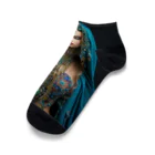 AQUAMETAVERSEのアクセサリーを体に　なでしこ1478 Ankle Socks