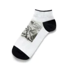 dinaso_sのティラノサウルスの家族 Ankle Socks