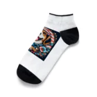 a.t.storeのアメリカンな犬 Ankle Socks