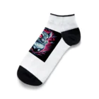 かんぱい工房のホラーチンチラ Ankle Socks