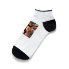 RM88の陽気なサル Ankle Socks