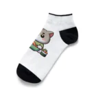 パステルパレットのすしのねこ Ankle Socks