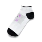 formalinmuimuiの8さいが描いたうさぎ Ankle Socks