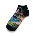 AQUAMETAVERSEの花を飾るインテリア　なでしこ1478 Ankle Socks