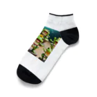 二宮大輔のパーティーカエル Ankle Socks