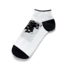 JBの水墨牛 Ankle Socks