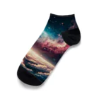 宇宙の神秘グッズ販売所のさいしょの宇宙 Ankle Socks