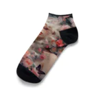 AQUAMETAVERSEの花と美女　なでしこ1478 Ankle Socks