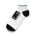 キキの夜空を眺める白猫 Ankle Socks