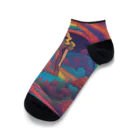 Unique Existenceのpsych girl Ankle Socks