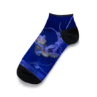 波乗り南国🏝️のゆらゆらクラゲくん Ankle Socks