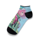 ぶーたんのポップ・スプラッシュ Ankle Socks