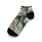 AQUAMETAVERSEの狐の嫁入り　なでしこ1478 Ankle Socks