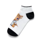 Vasetti_pressのオレンジドラゴン Ankle Socks