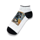 sakucchoの神秘なシマウマ Ankle Socks