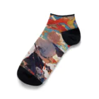 AQUAMETAVERSEの鯉のぼりを操る男の子　ラフルール　1859 Ankle Socks