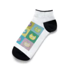 でんぼうのねこがいっぱいいる Ankle Socks