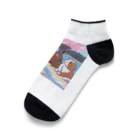 Chama's shopのビーチアニマル Ankle Socks