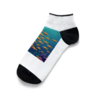 takekoputaの海中を泳ぐ魚のひれ Ankle Socks