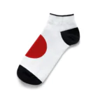 お絵かき屋さんの日本の国旗 Ankle Socks