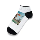 マシャのｐちゃんの冒険 Ankle Socks