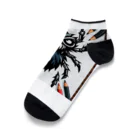 nandAの可愛いクモ柄 Ankle Socks