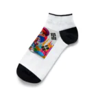 韓ビニのこれかっこいいキャラが、あなたの心を魅了します！ Ankle Socks