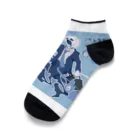 さばごりDESIGN WORKSの悪霊退勤 Ankle Socks