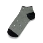 malxileの左官の壁　KAGAMI Ankle Socks