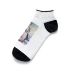 🐋うくはのお店の花と君7 Ankle Socks