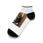 manaco-の覗き猫ちゃん Ankle Socks