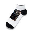 isityanのダッジチャレンジャー　車好き Ankle Socks