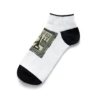 manaco-のクラシックな猫 Ankle Socks