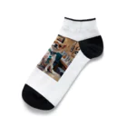 kilkoameaのおめかしチワワ Ankle Socks