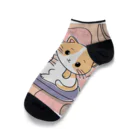 癒しの部屋🐾໒꒱の仲良しニャンコ🐈🐾 Ankle Socks