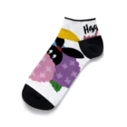 るんるんshopのあじさい Ankle Socks