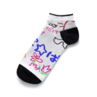 魔法堂　キズカビセアの僕だけのシリーズ＊女の子＊（お絵描きぱぱ） Ankle Socks