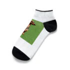 AI副業屋のショウのドット絵のダックスフンド Ankle Socks