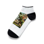 OTIRUBUTUBUTUの恐竜せんそう Ankle Socks