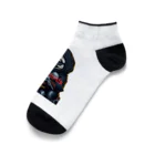 Pug Friendsのハーレー　PUGdogs Ankle Socks