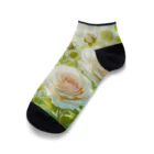 Rパンダ屋の「白薔薇」グッズ Ankle Socks