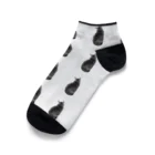 moyomeの太ってるねこ Ankle Socks