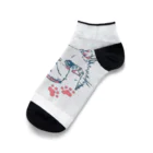 Reea wkoのふわっねっこっ Ankle Socks