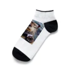 sallysanaの眼鏡フォーマルらっこ Ankle Socks