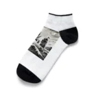 海の幸の黒船 Ankle Socks