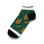 maru-marumochiの動物柄２ Ankle Socks